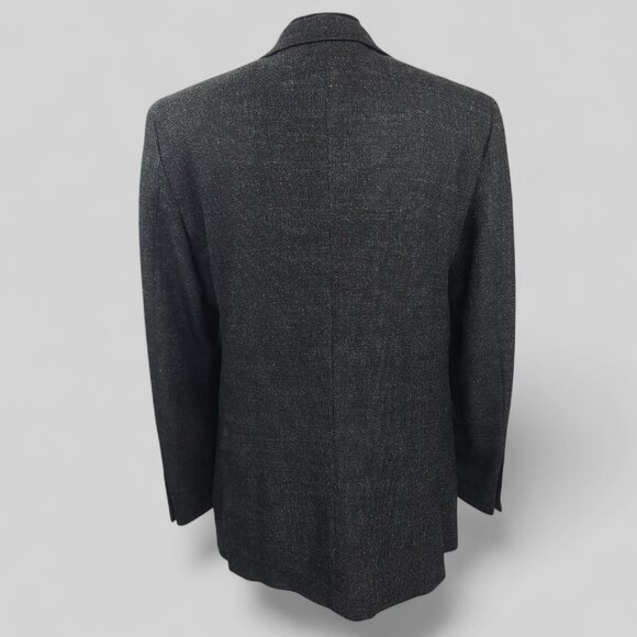 Tommy Hilfiger Men's Flannel 2 Button Sports Coat Blazer 42R - Picture 8 of 13